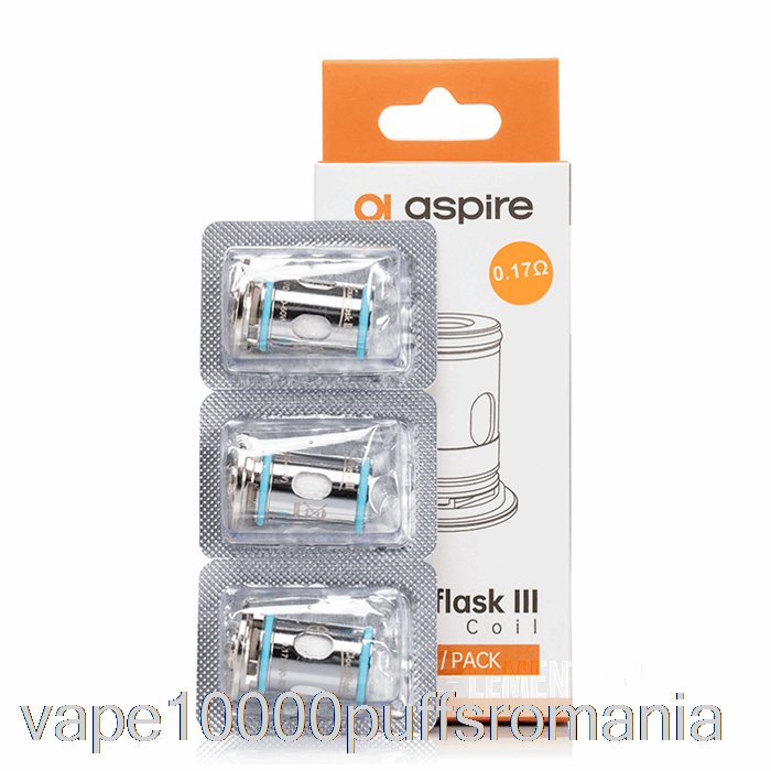 Vape Romania Aspire Cloudflask 3 Bobine De Schimb 0.17ohm Cloudflask 3 Bobine